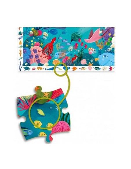 Puzle observación acuático - 54 piezas
