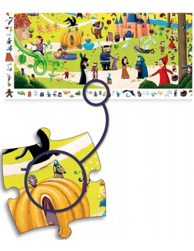 Puzle observación cuentos - 54 piezas