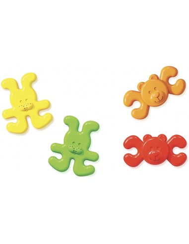 Juego encajable Animal-links - Bolsa 18 piezas