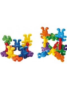 Juego encajable Animal-links - Bolsa 18 piezas