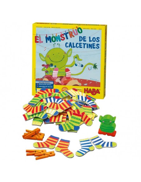 El monstruo de los calcetines - HABA