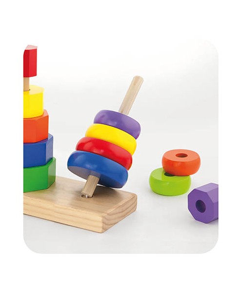 Apilable 3 pirámides