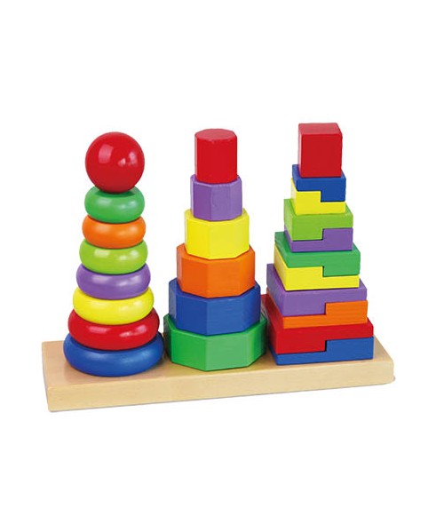 Apilable 3 pirámides 2