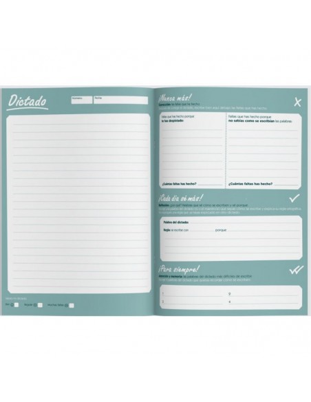 Libreta de dictados primaria