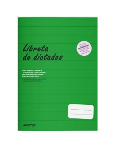 Libreta de dictados primaria
