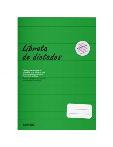 Libreta de dictados primaria