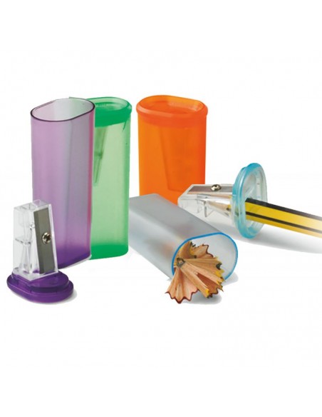 Sacapuntas / Afiladores con depósito 1 agujero