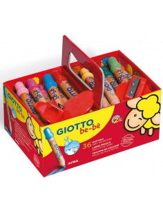 Lapices Be-Bé cesta 36 unidades + 3 sacapuntas