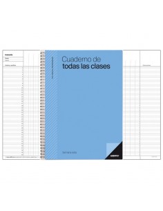 Cuaderno de todas las clases