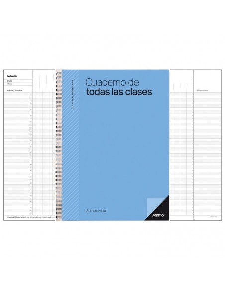 Cuaderno de todas las clases