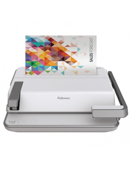 Centro multifunción Lyra encuaderna, grapa y perfora