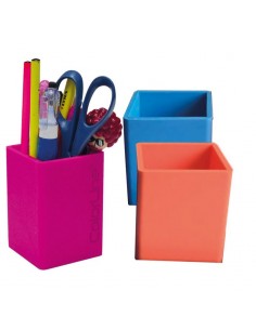 Cubilete portalapices de silicona