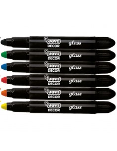 Decor Glass cera vidrio estuche 6 colores 2