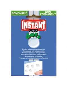 Puntos adhesivos removibles