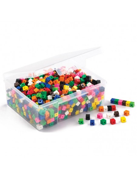 Interlocking cubos de 1 cm - 1000 und.