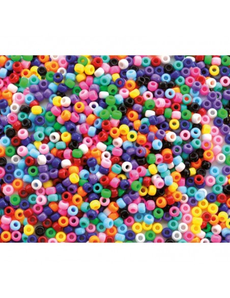 Cuentas plástico - 1000 unidades