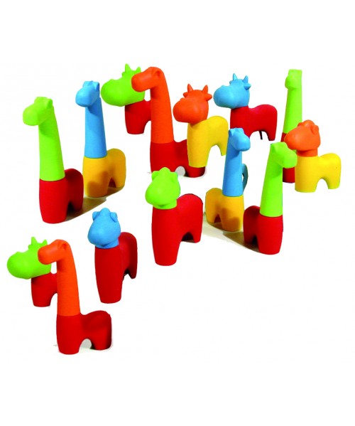 Construcción soft animales - 44 piezas