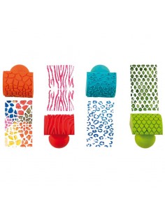 Sellos agarrador goma - 4 unidades