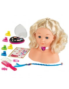 Cabeza para peinar 25 cm