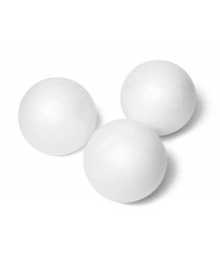 Bolas de porex 3 cm de diámetro, pack de 100 unidades.