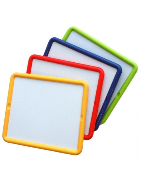 Conjunto pizarras magnéticas - 4 unidades