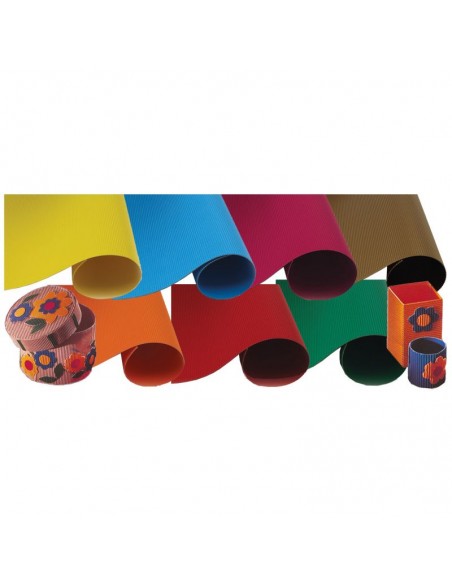 Cartón ondulado surtido