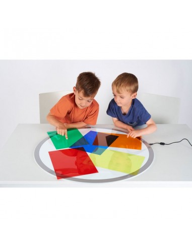 Acetato color - 5 hojas