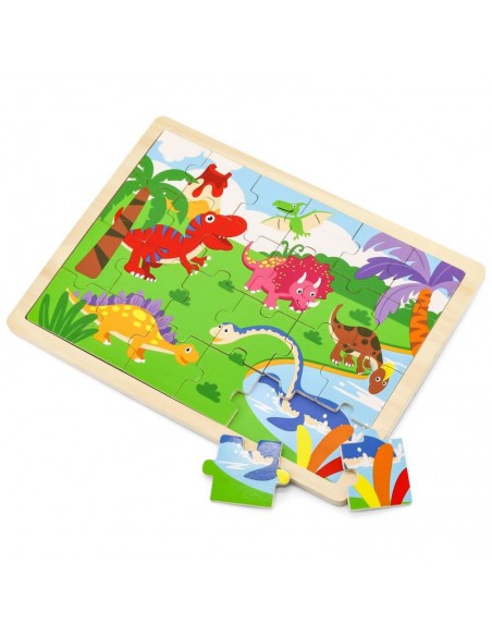 Puzle 24 piezas dinosaurio