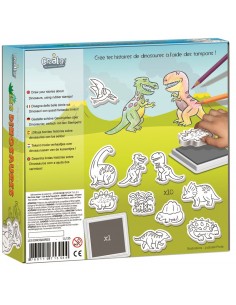 Sellos dinosaurios - 10 tampones 2