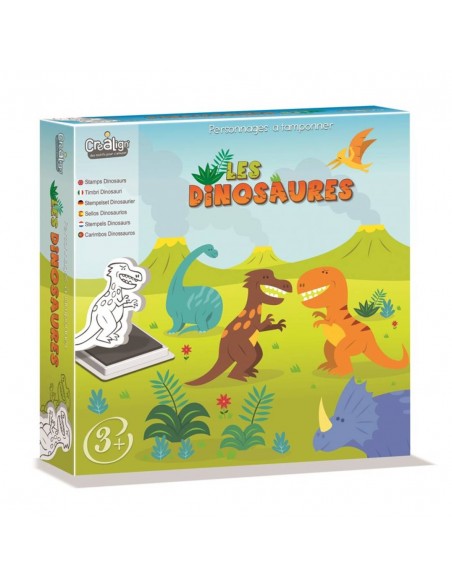 Sellos dinosaurios - 10 tampones