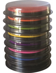 Pack 8 Almohadillas estampar Gigantes redondas 2