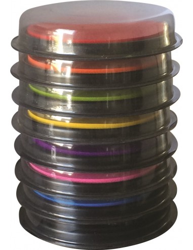 Pack 8 Almohadillas estampar Gigantes redondas