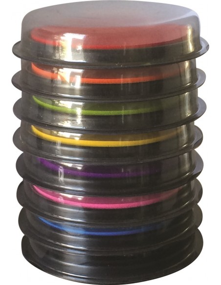 Pack 8 Almohadillas estampar Gigantes redondas