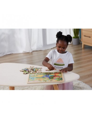 Puzles 48 piezas dinosaurios y bebés