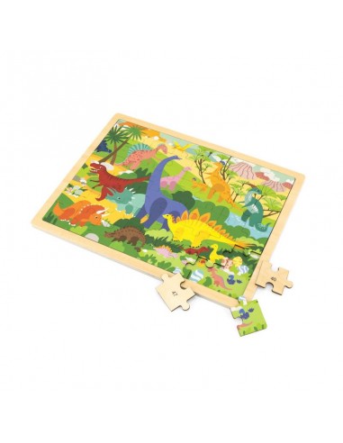 Puzles 48 piezas dinosaurios y bebés