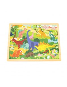 Puzles 48 piezas dinosaurios y bebés