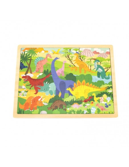 Puzles 48 piezas dinosaurios y bebés