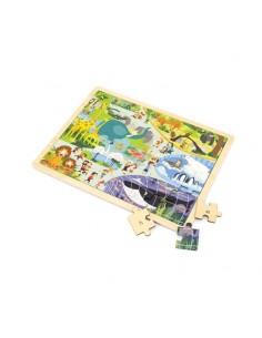 Puzles 48 piezas el zoo 2