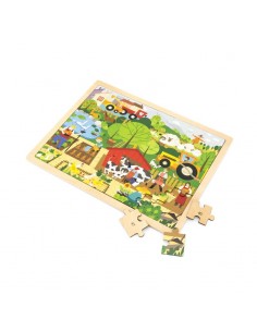 Puzles 48 piezas la granja 2