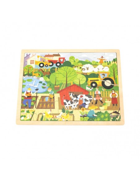 Puzles 48 piezas la granja