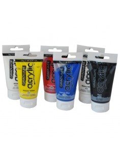 Graduate Acrylic 75 ml - 6 colores surtidos 2
