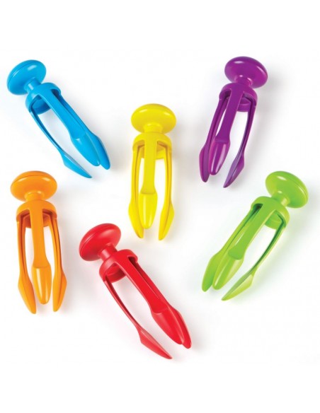 Pinzas agarre - 6 unidades Learning