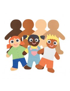 Formas gigantes personas - 24 unidades
