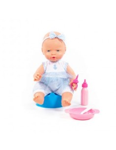 Bebé 35 cm con accesorios