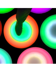 Baldosa redonda interactiva