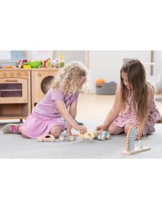 Coches madera 6 unidades 2