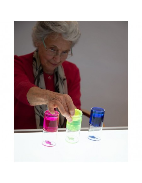 Tubos colores sensoriales - 3 unidades