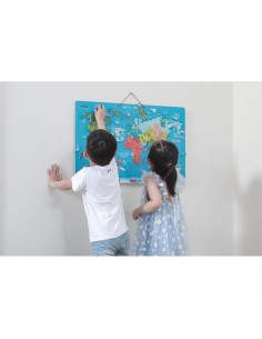 Puzle magnetic world 2