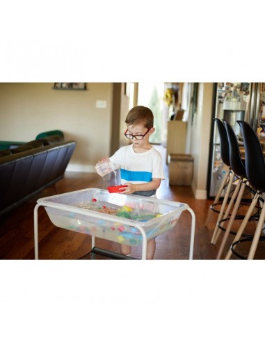 Mesa de arena y agua