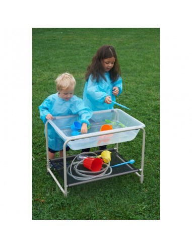 Mesa de arena y agua